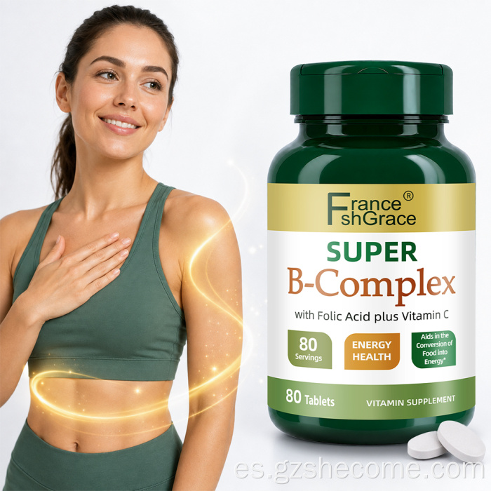 Shecome Super B Complex Tabletas Metabolismo Energético